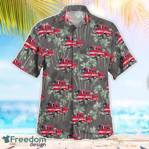 Monterey, Berkshire County, Massachusetts, Monterey Fire Department Hawaiian Shirt Summer Beach Shirt Product Photo 3