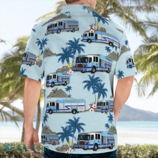 Montgomery County, Texas Fire Department Beach Hawaiian Shirt Gift For Summer Holiday Product Photo 2