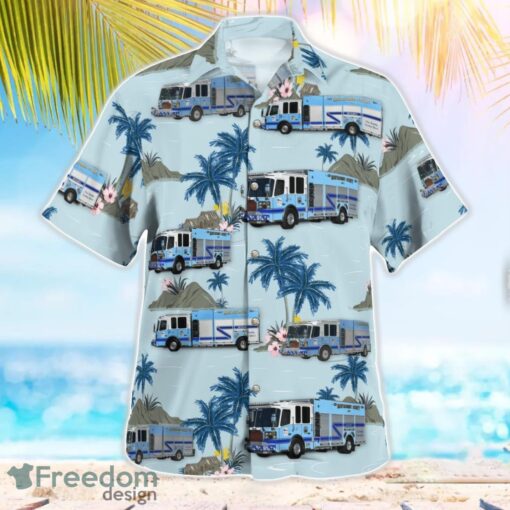 Montgomery County, Texas Fire Department Beach Hawaiian Shirt Gift For Summer Holiday Product Photo 3