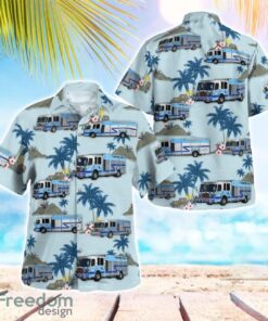 Montgomery County, Texas Fire Department Beach Hawaiian Shirt Gift For Summer Holiday Product Photo 1