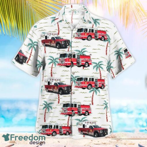 Morningside Volunteer Fire Dept. Beach Hawaiian Shirt Gift For Summer Holiday Product Photo 3