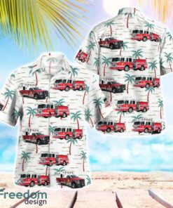 Morningside Volunteer Fire Dept. Beach Hawaiian Shirt Gift For Summer Holiday