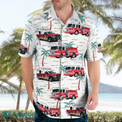 Morningside Volunteer Fire Dept. Beach Hawaiian Shirt Gift For Summer Holiday Product Photo 4