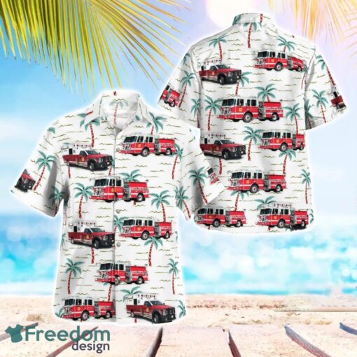 Morningside Volunteer Fire Dept. Beach Hawaiian Shirt Gift For Summer Holiday Product Photo 1