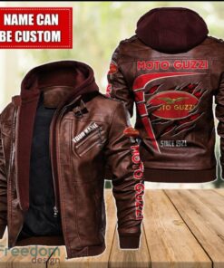 Moto-Guzzi 2D Leather Jacket For Men Custom Name Special Gift Ideas Product Photo 2