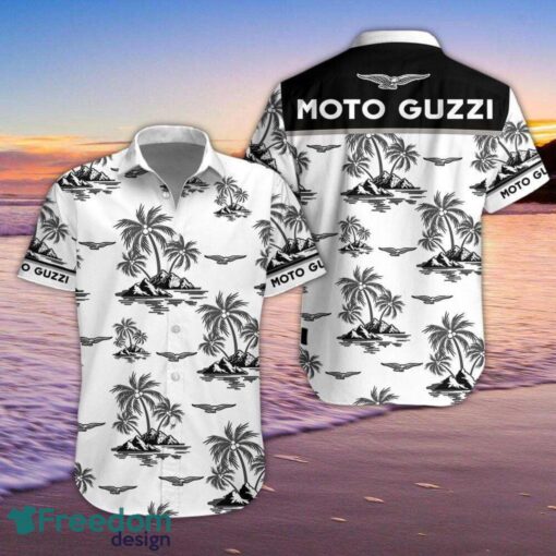 MOTOGUZZI Hawaiian Shirt And Shorts Beach Lover Gift Hawaii Shirt For Men And Women Product Photo 1