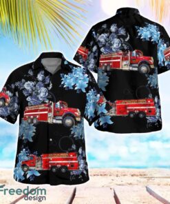 Mountain Iron Fire Department Beach Hawaiian Shirt Gift For Summer Holiday Product Photo 1