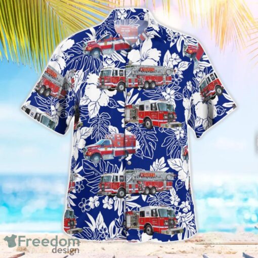 Murrells Inlet-Garden City Fire District Hawaiian Shirt Beach Summer Shirt Product Photo 3