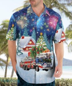 Napa Fire Department Christmas Hawaiian Shirt Beach Summer Shirt Product Photo 3