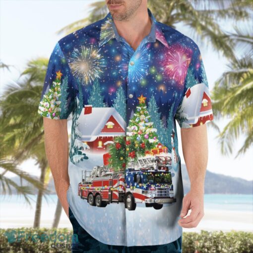 Napa Fire Department Christmas Hawaiian Shirt Beach Summer Shirt Product Photo 3