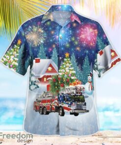 Napa Fire Department Christmas Hawaiian Shirt Beach Summer Shirt Product Photo 4