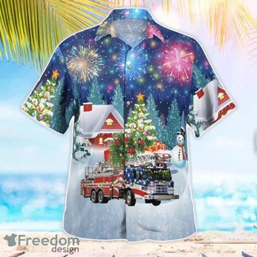 Napa Fire Department Christmas Hawaiian Shirt Beach Summer Shirt Product Photo 4