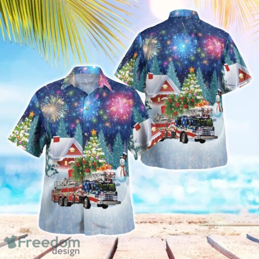 Napa Fire Department Christmas Hawaiian Shirt Beach Summer Shirt Product Photo 1