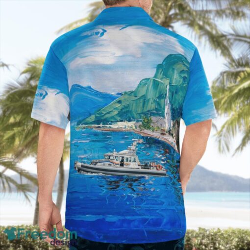 Nassau County Police Department Boat Hawaiian Shirt Beach Summer Shirt Product Photo 2