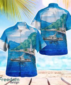 Nassau County Police Department Boat Hawaiian Shirt Beach Summer Shirt Product Photo 1