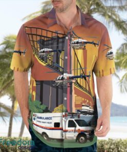 Nassau County Police, New York 3D Summer Aloha Hawaiian Shirt Product Photo 4