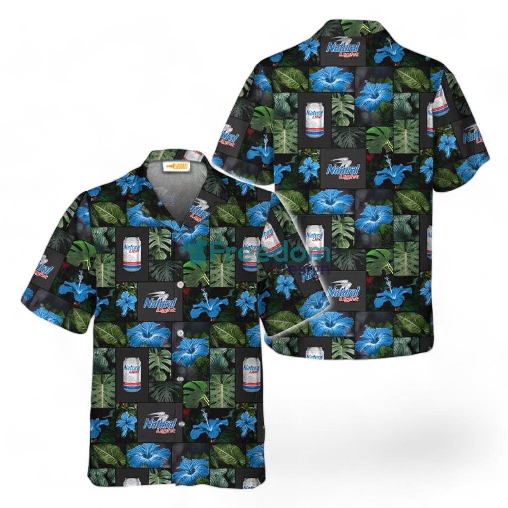 Natural Light Tropical Hibiscus Flower Tropical Hawaiian Shirt image Natural Light Tropical Hibiscus Flower Tropical Hawaiian Shirt Product Photo 1