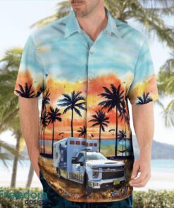 Nature Coast EMS 3D Summer Aloha Hawaiian Shirt Product Photo 3