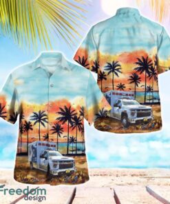 Nature Coast EMS 3D Summer Aloha Hawaiian Shirt