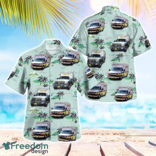 Nature Coast EMS Beach Hawaiian Shirt Gift For Summer Holiday Product Photo 1