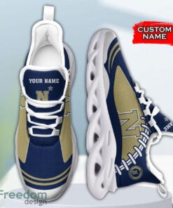 Navy Midshipmen NCAA Max Soul Shoes Big Logo And Custom Name Sneakers For Men Women Product Photo 3