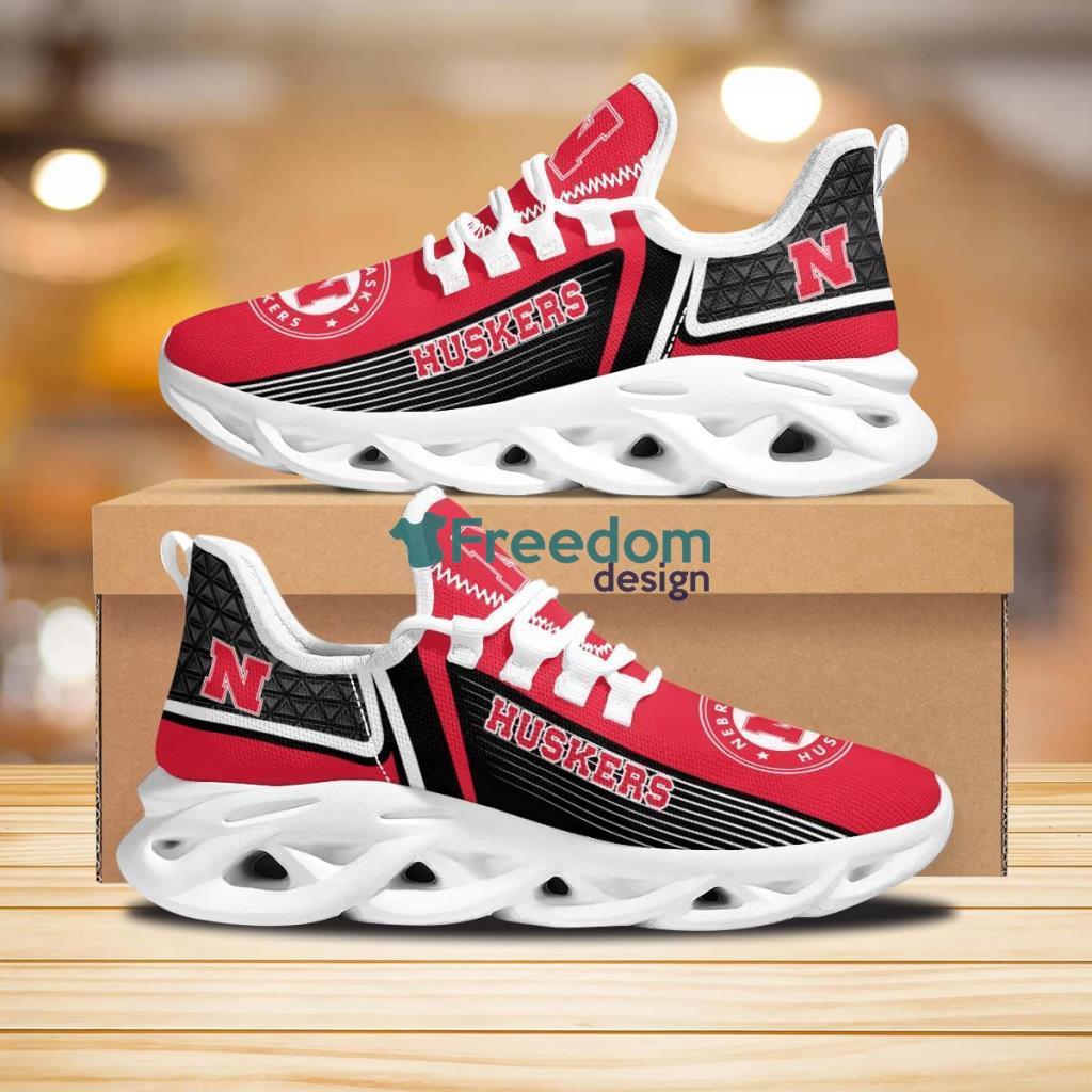 Nebraska Cornhuskers #1 Fan Max Soul Shoes Limited Edition New Sneaker image Nebraska Cornhuskers #1 Fan Max Soul Shoes Limited Edition New Sneaker Product Photo 1