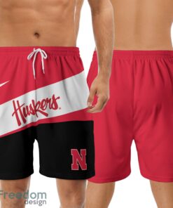 Nebraska Cornhuskers Go Hard Sport Shorts New For Mens Fans image Nebraska Cornhuskers Go Hard Sport Shorts New For Mens Fans - Nebraska Cornhuskers Go Hard Sport Shorts_2