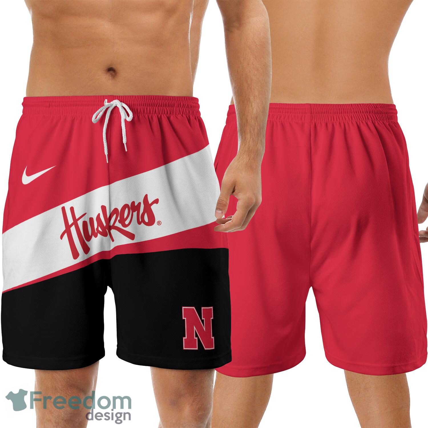 Nebraska Cornhuskers Go Hard Sport Shorts New For Mens Fans image Nebraska Cornhuskers Go Hard Sport Shorts New For Mens Fans - Nebraska Cornhuskers Go Hard Sport Shorts_2