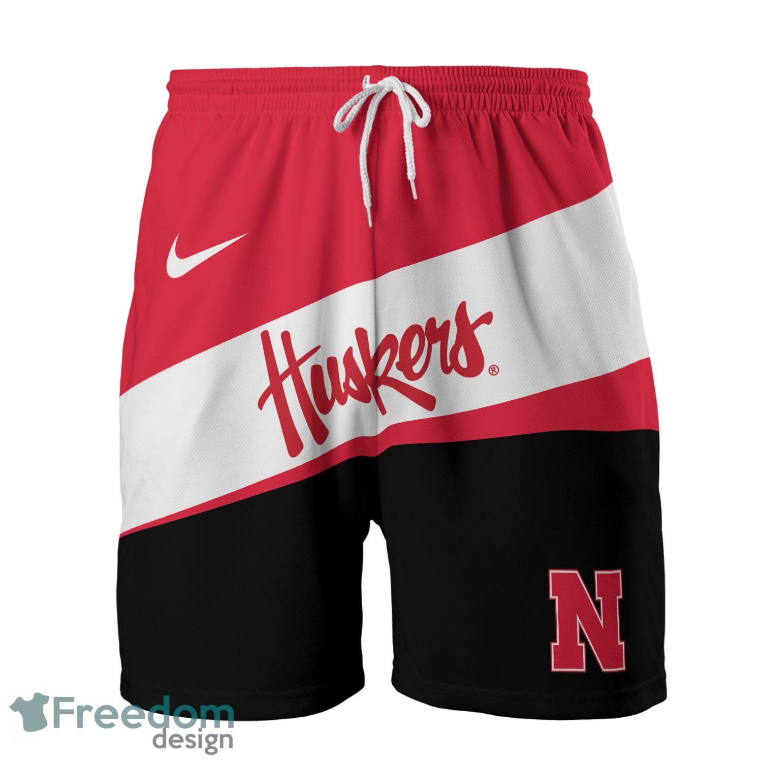 Nebraska Cornhuskers Go Hard Sport Shorts New For Mens Fans image Nebraska Cornhuskers Go Hard Sport Shorts New For Mens Fans - Nebraska Cornhuskers Go Hard Sport Shorts_1