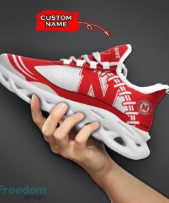 Nebraska Cornhuskers NCAA Max Soul Shoes Big Logo And Custom Name Sneakers For Men Women Product Photo 5