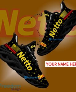 Netto Marken Discount Chunky Sneaker Signature Custom Name Gift Max Soul Shoes USA Flag Star New For Fans - Netto Marken Discount Running Shoes New Trending Personalized Photo 1