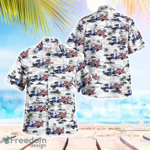 Nevada, Missouri, Vernon County Ambulance District Tropical 3D Hawaiian Shirt Gift For Summer Product Photo 1