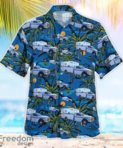 Nevada, Nye County EMS Tropical 3D Hawaiian Shirt Gift For Summer Product Photo 3