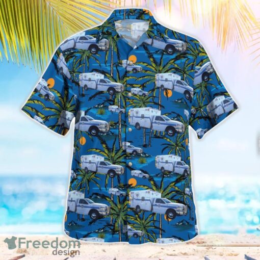 Nevada, Nye County EMS Tropical 3D Hawaiian Shirt Gift For Summer Product Photo 3