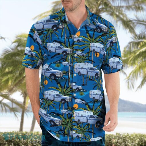 Nevada, Nye County EMS Tropical 3D Hawaiian Shirt Gift For Summer Product Photo 4