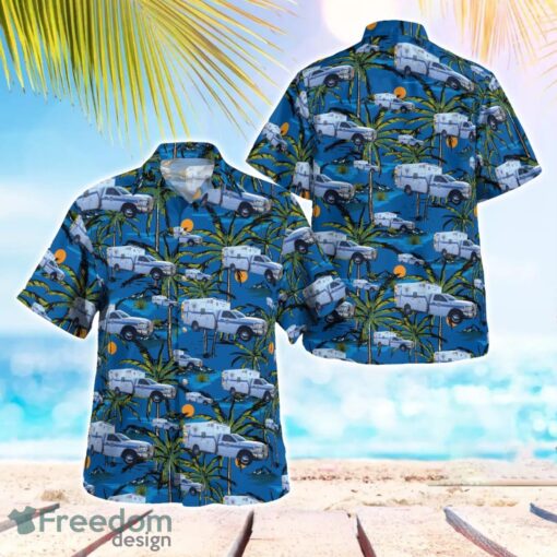 Nevada, Nye County EMS Tropical 3D Hawaiian Shirt Gift For Summer Product Photo 1