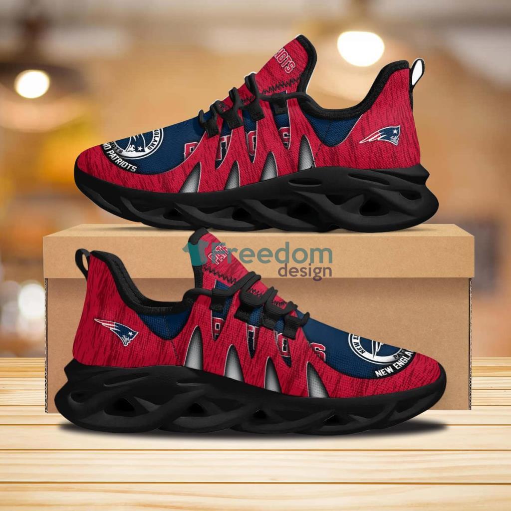 New England Patriots 3D Print Max Soul Running Shoes New Sneaker image New England Patriots 3D Print Max Soul Running Shoes New Sneaker Product Photo 1