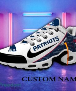 New England Patriots NFL Air Cushion Sport Shoes New For Men Women Fans Custom Name New England Patriots NFL Air Cushion Sport Shoes New For Men Women Fans Custom Name