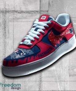 New England Patriots NFL Sparkling AF1 Shoes Embrace All Over Print Gift Air Force 1 Sneaker