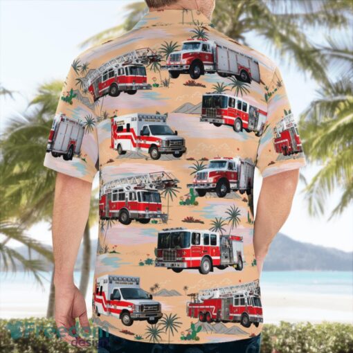 New Hampshire Fire Academy & Emergency Medical Services Tropical 3D Hawaiian Shirt Gift For Summer Product Photo 2