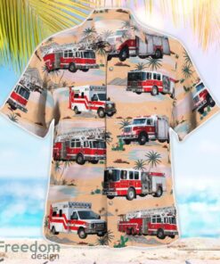 New Hampshire Fire Academy & Emergency Medical Services Tropical 3D Hawaiian Shirt Gift For Summer Product Photo 3