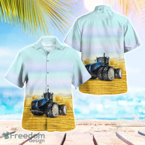 New Holland Agriculture T9.670 Tractor Hawaiian Shirt Men Women Beach Shirt Product Photo 1