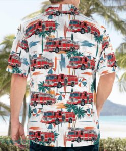 New Jersey Hackensack Fire Department Tropical 3D Hawaiian Shirt Gift For Summer Product Photo 4