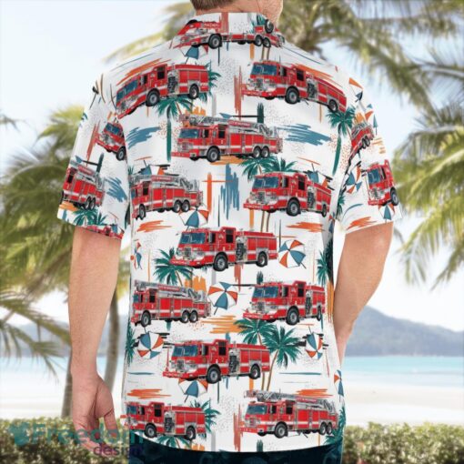 New Jersey Hackensack Fire Department Tropical 3D Hawaiian Shirt Gift For Summer Product Photo 4