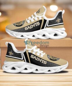 New Orleans Saints #1 Fan Max Soul Shoes Limited Edition New Sneaker