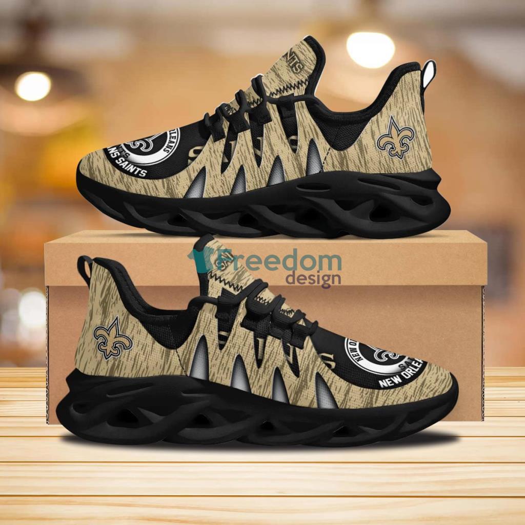 New Orleans Saints 3D Print Max Soul Running Shoes New Sneaker image New Orleans Saints 3D Print Max Soul Running Shoes New Sneaker Product Photo 1