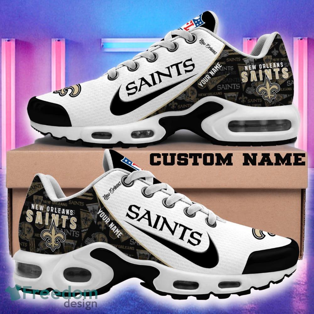 New Orleans Saints NFL Air Cushion Sport Shoes New For Men Women Fans Custom Name image New Orleans Saints NFL Air Cushion Sport Shoes New For Men Women Fans Custom Name - New Orleans Saints Air Cushion Sports Shoes New_2
