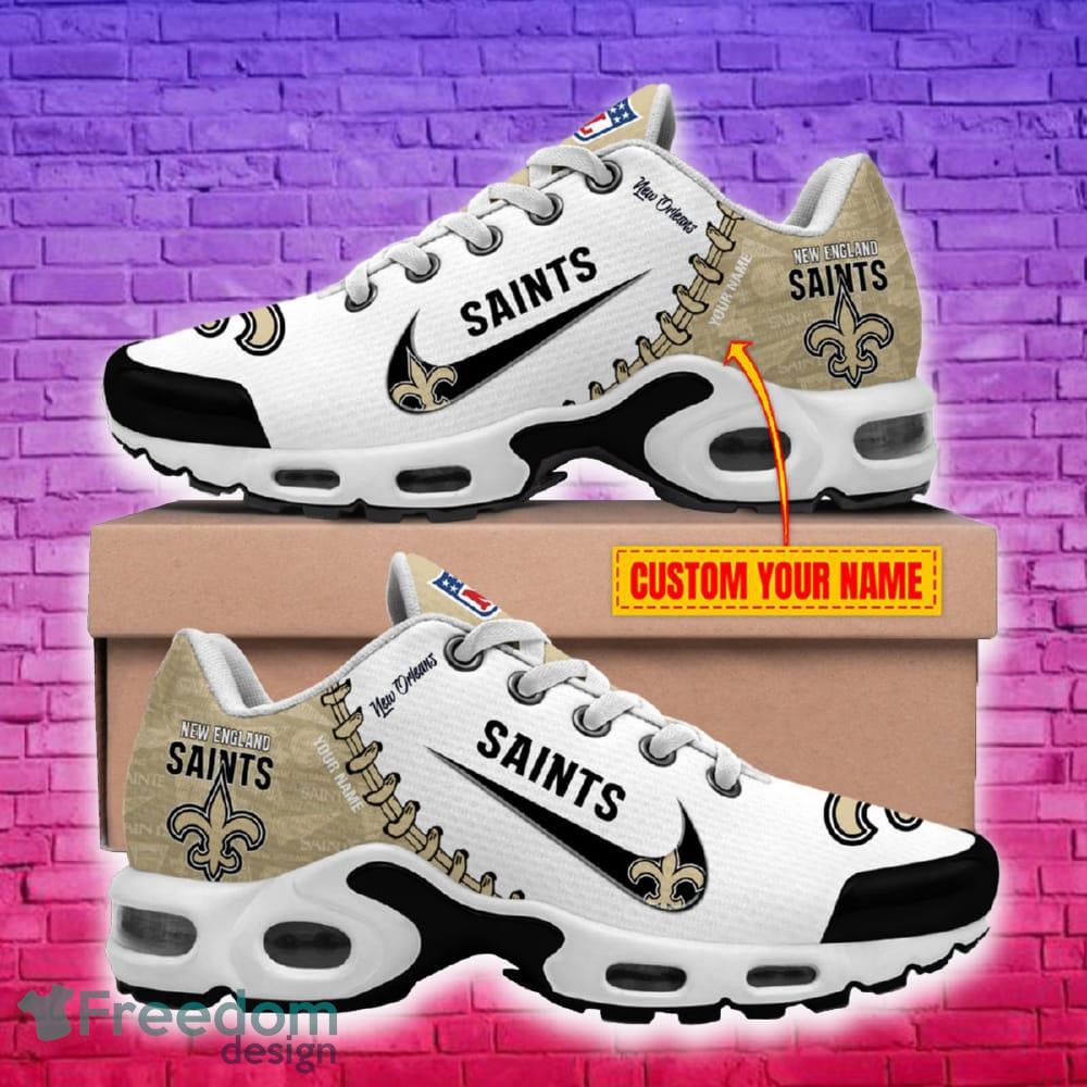 New Orleans Saints NFL New Personalized Air Cushion Sport Shoes For Fans Gift image New Orleans Saints NFL New Personalized Air Cushion Sport Shoes For Fans Gift - New Orleans Saints New Air Cushion Sport Shoes_2
