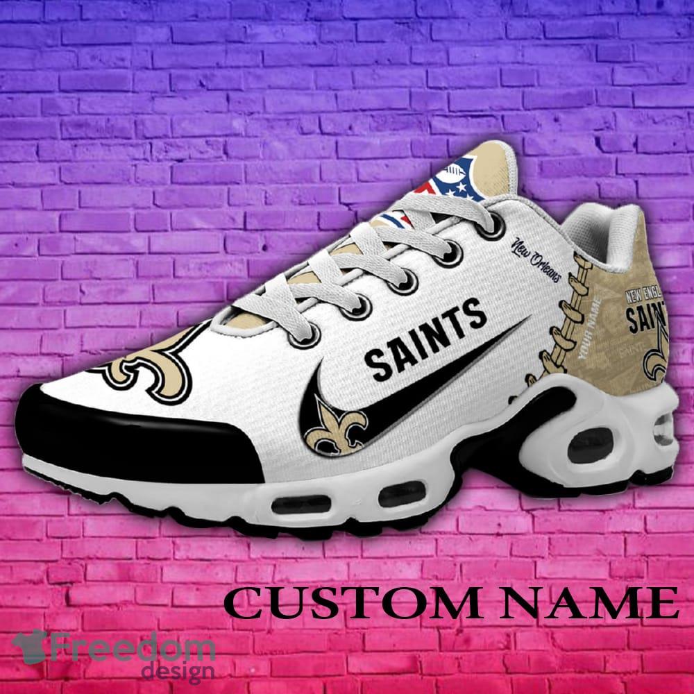 New Orleans Saints NFL New Personalized Air Cushion Sport Shoes For Fans Gift image New Orleans Saints NFL New Personalized Air Cushion Sport Shoes For Fans Gift - New Orleans Saints New Air Cushion Sport Shoes_1