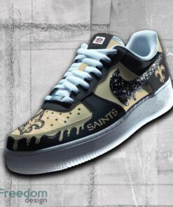 New Orleans Saints NFL Sparkling AF1 Shoes Accentuate All Over Print Gift Air Force 1 Sneaker New Orleans Saints NFL Sparkling AF1 Shoes Accentuate All Over Print Gift Air Force 1 Sneaker